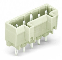 MCS MIDI Вилка THT; 1.0 x 1.0 mm solder pin; прямые; 100% защита от неправильного подсоединения; Шаг контактов 5 мм; 13-пол.; светло-серые Wago 721-143/001-000
