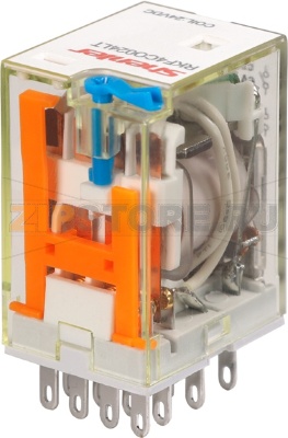 Реле промежуточное 6 A, 24 В/DC, 4CO Shenler RKF4CO024LT 