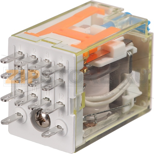 Реле миниатюрное (4CO), 6A, DC 24V Shenler RKF4CO024LT 