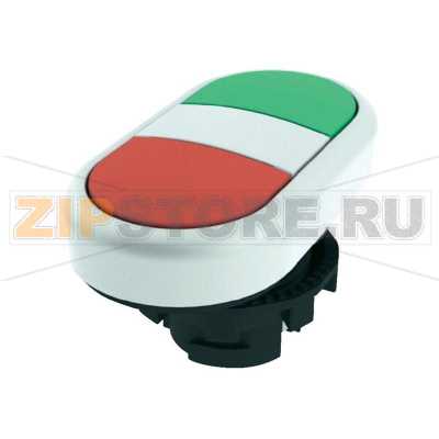 Переключатель, зеленый, красный, 1 шт Pizzato Elettrica E21PDRL90423 