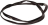 DOOR GASKET FOR OVEN WHIRLPOOL C00111687