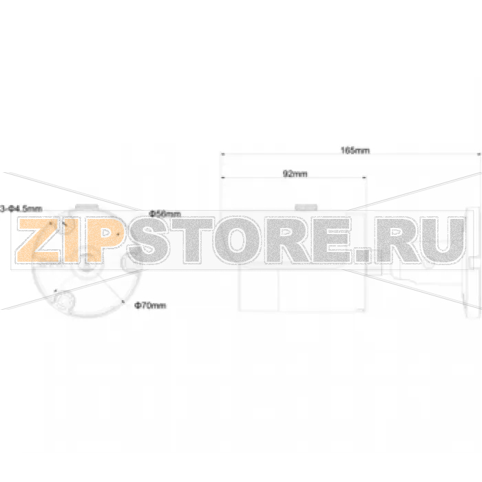 Видеокамера Dahua DH-HAC-HFW1000SP-0360B-S3 