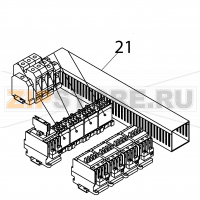 Canaleta unex 60x60x77 L=430 Fagor FI-200