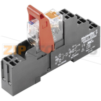 Модуль реле интерфейсный 230 В/AC, 8 А, 1 шт Weidmüller RCIKITP230VAC 2CO LD/PB