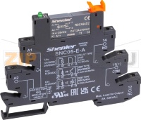 Реле твердотельное 2 А, 1CO, винтовые зажимы Shenler RSCA24D2+SNC05-E-A