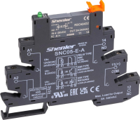 Реле твердотельное 1CO 2А с розеткой SNC, винтовые зажимы Shenler RSCA24D2+SNC05-E-A