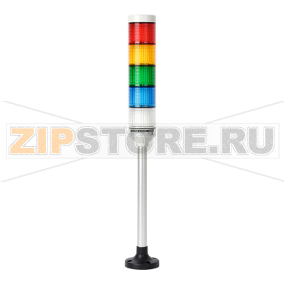 Колонна сигнальная, светодиодная, модульная, Ø: 56 мм Autonics PTE-DP-502-RYGBC 