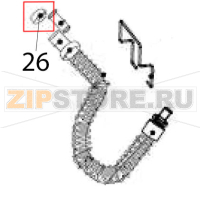 Front plane steam pipe ring Hurakan HKN-ME717