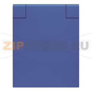 Розетка 10/16 А, 250 В, IP54, синяя ABB 2CLA328800A1701 