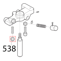 Dado es. DIN934, M6 Sirman Anniversario 300