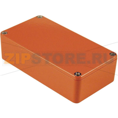 Корпус алюминиевый 145x121x39 мм, красный, 1 шт Hammond 1590XXRD 