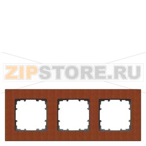 DELTA MIRO КРАСНЫЙ КЛЕН РАМКА 3-МЕСТНАЯ Siemens 5TG1103-2 