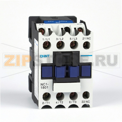Контактор 18 А, 24 В, 1НЗ, 50 Гц Chint NC1-1801 