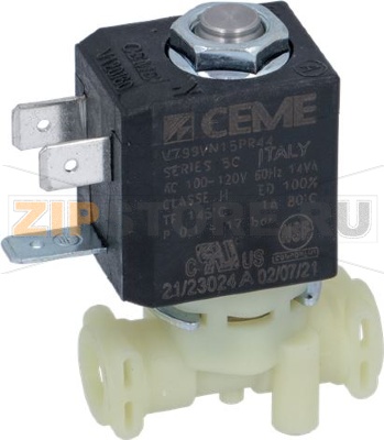 SOLENOID VALVE CEME 2-WAY 100/120V 60Hz 