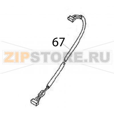 KB Cable set-LF Sato HR224 TT KB Cable set-LF Sato HR224 TTЗапчасть на деталировке под номером: 67Название запчасти на английском языке: KB Cable set-LF Sato HR224 TT.