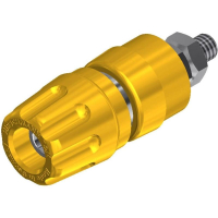 Зажим полюсный 35 А, желтый, 1 шт Hirschmann PKI 10 A