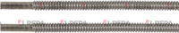 GAS HOSE ø 6 mm 800 mm