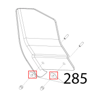 Rondella f. larga DIN9021, D5x20 Sirman Mirra 250 C