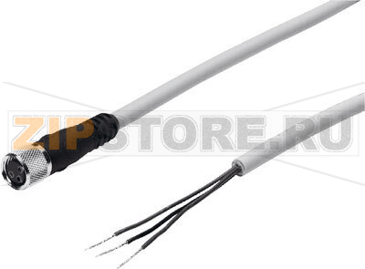 Кабель соединительный 10 м Festo SIM-M8-3GD-10-PU 