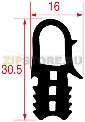 УПЛОТНИТЕЛЬ ДВЕРИ MKN 211112 