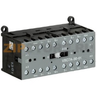 Миниконтактор VBC7A-30-01-01, 12 А, 400 В, AC3, катушка: 24 В/DС ABB GJL1313911R0011
