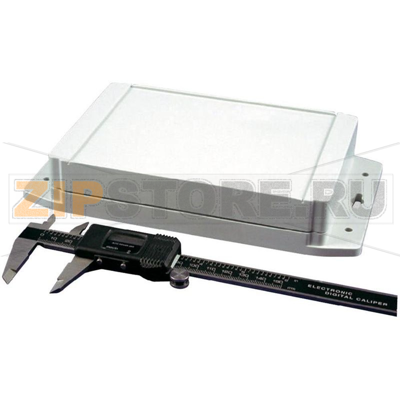 Корпус 180x120.79x37.2 мм, материал: пластик, серый, 1 шт Hammond 1555HF17GY 