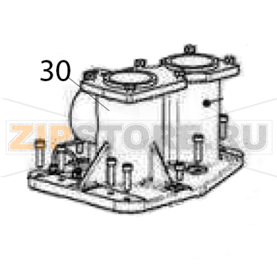 Supporto albero trasmissione Sigma BMR 80 Supporto albero trasmissione Sigma BMR 80Запчасть на деталировке под номером: 30
