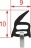DOOR GASKET REP 064/074
