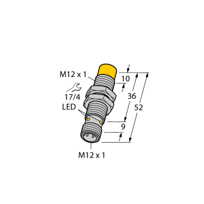Датчик индуктивный Turck NI8U-EM12-AN6X-H1141 