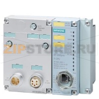 SIMATIC S7-1500F, центральный процессор CPU 1513pro F-2 PN для станции ET 200pro для отказобезопасных (F) систем, ЦПУ с рабочей памятью 450 кБ для программы и 1,5 МБ для данных, 1ый интерфейс: PROFINET IRT с 3х-портовым коммутатором, 2ой интерфейс: PROFIN