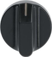 KNOB FRANKE TYPE BLACK ø 42 mm