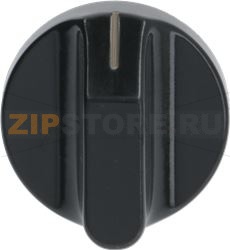 KNOB FRANKE TYPE BLACK ø 42 mm 