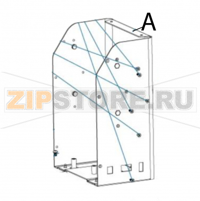 Main body module Godex T10 Main body module Godex T10Запчасть на деталировке под номером: AНазвание запчасти Godex на английском языке: Main body module T10.