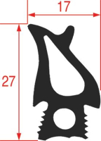 УПЛОТНИТЕЛЬ ДЛЯ ДВЕРЦЫ ДУХОВКИ 1475X475 ММ RATIONAL 20.00.398P