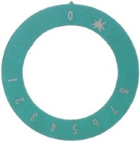 САМОКЛЕЯЩИЙСЯ ДИСК 1-2-3-4-5-6-7-8