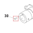 Rollpin ø8x20 Bear Varimixer AR40 VL-1S                                                               