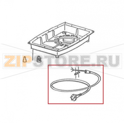Power cord Robot Coupe R 301 Ultra Power cord Robot Coupe R 301 Ultra

Запчасть на сборочном чертеже под номером: B

Название запчасти Robot Coupe на английском языке: Power cord Robot Coupe R 301 Ultra