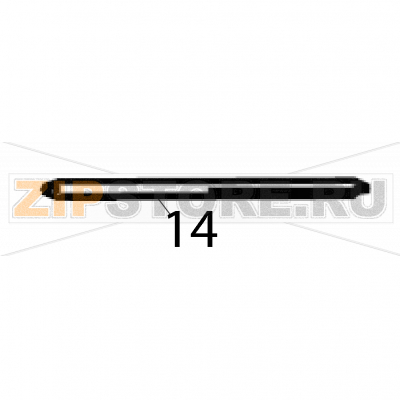 Pressure roller Sato LT408 RH Pressure roller Sato LT408 RHЗапчасть на деталировке под номером: 14Название запчасти на английском языке: Pressure roller Sato LT408 RH.