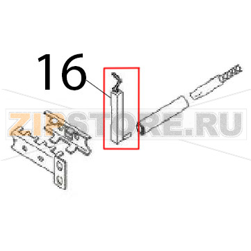Ignition plug Angelo Po 1G1BR1G Ignition plug Angelo Po 1G1BR1GЗапчасть на деталировке под номером: 16