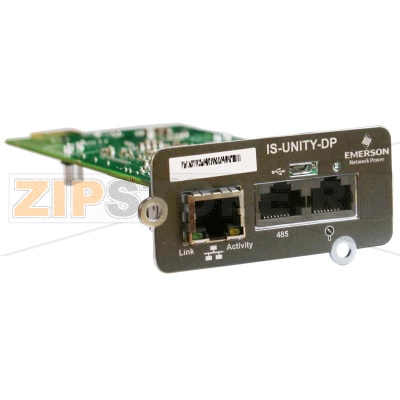 IS-UNITY-DP  Карта мониторинга SNMP/Web, Modbus, BACnet для Liebert HPC, CRV, PCW, PDX, HPM, APS, NXL, APM, NXC, 80-eXL, ITA, GXT3, GXT4 