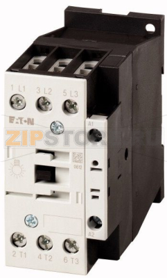 Контактор для коммутации и осветительных нагрузок 18А, 400В (AC) Eaton DILL18(400V50HZ, 440V60HZ) 