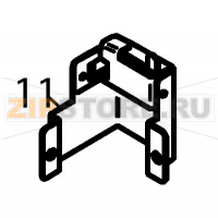 Right side panel fastening Fagor CO-500 DD