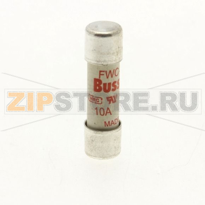 Предохранитель, 10 A, AC 600 В, 200 кА, 10x38 мм, aR, UL Eaton 10AMP 600V AC FERRULE 10x38MM 