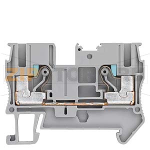 Through-type terminals IPO technology, 6 mm2 Width 8.2 mm, gray 1000V 2 closing points Siemens 8WH6000-0AH00 