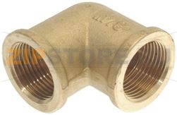 GOMITO 90° 3/4FF GIALLO 