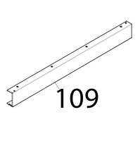Profilo esterno inferiore porta Tecnoeka KF 1010 EV UD