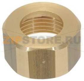 КРЕПЕЖНАЯ ГАЙКА ДЛЯ СТЕКЛА Ø 1/2"F ОТВЕРСТИЕ 13 ММ 