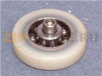 Deep groove ball bearing with rivet, 32