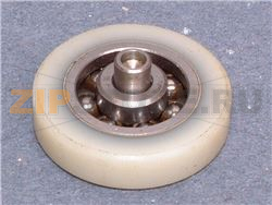 Deep groove ball bearing with rivet, 32 