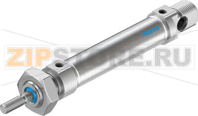 Пневмоцилиндр стандартный Festo DSNU-16-40-P-A 